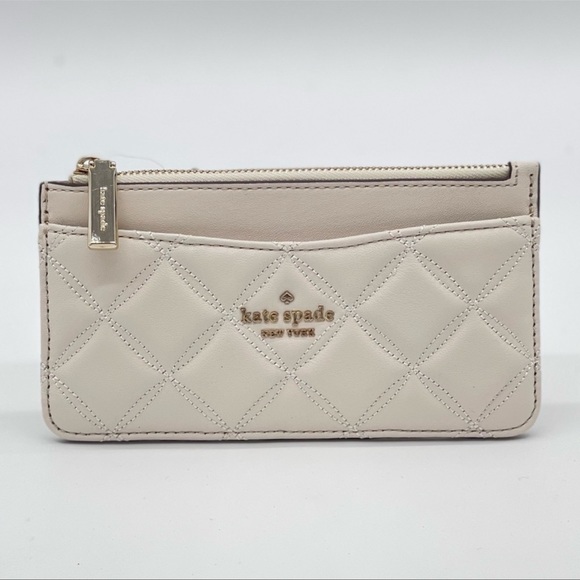 kate spade Handbags - Kate Spade Natalia Quilted Large Slim Cardholder Wallet